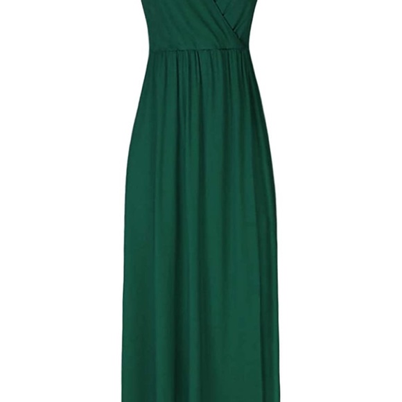 Women’s hunter green dress size small worn once - Picture 3 of 4